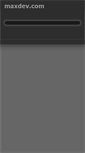 Mobile Screenshot of maxdev.com